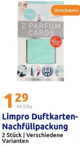 Action Limpro Duftkarten Nachfüllpackung Angebot