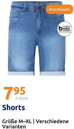 Action Shorts Angebot