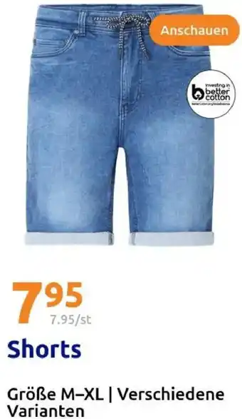 Action Shorts Angebot