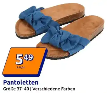 Action Pantoletten Angebot