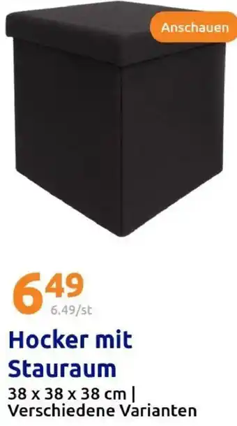 Action Hocker mit Stauraum Angebot