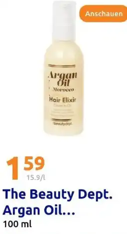 Action The Beauty Dept. Argan Oil Angebot