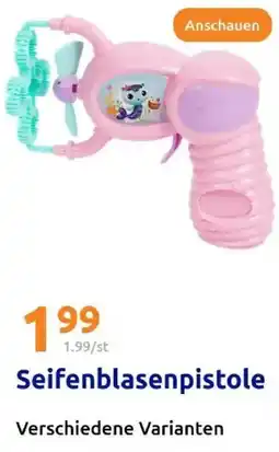 Action Seifenblasenpistole Angebot