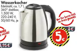 TEDi Wasserkocher Angebot