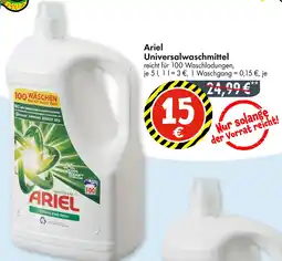 TEDi Ariel Universalwaschmittel Angebot