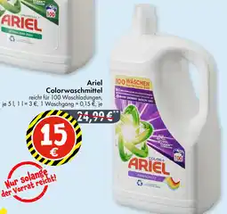 TEDi Ariel Colorwaschmittel Angebot