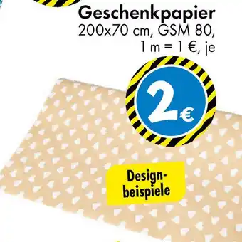 TEDi Geschenkpapier Angebot