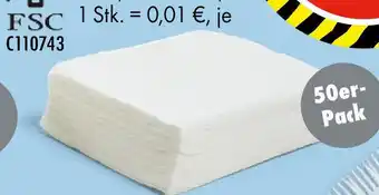 TEDi Servietten Angebot