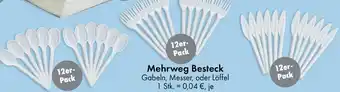 TEDi Mehrweg Besteck Angebot