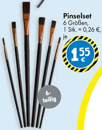 TEDi Pinselset Angebot