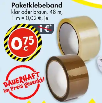 TEDi Paketklebeband Angebot