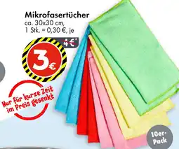 TEDi Mikrofasertücher Angebot