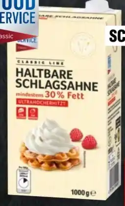 Handelshof Edeka Foodservice Haltbare Schlagsahne Angebot