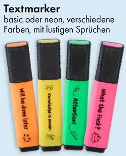 TEDi Textmarker Angebot
