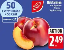 Edeka Gut & Günstig Nektarinen Angebot