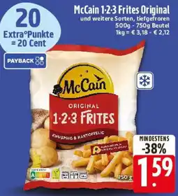 Edeka McCain 1-2-3 Frites Original Angebot