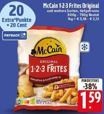 Edeka McCain 1-2-3 Frites Original Angebot