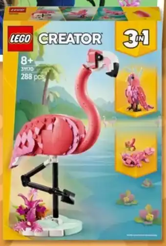 PENNY LEGO Creator Wilde Tiere: Rosa Flamingo 31170 Angebot