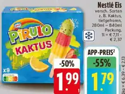 E-Center Nestlé Eis Angebot