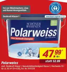 toom Baumarkt SCHÖNER WOHNEN Polarweiss Angebot