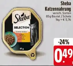 E-Center Sheba Katzennahrung Angebot
