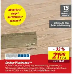 toom Baumarkt DECOLIFE Design-Vinylboden Angebot