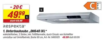 toom Baumarkt Respekta Unterbauhaube ,,DH640 IXL" Angebot