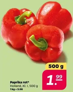 NETTO Paprika rot Angebot