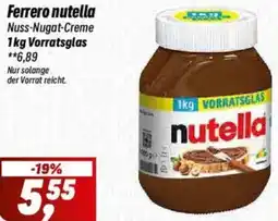 Simmel Ferrero nutella Angebot