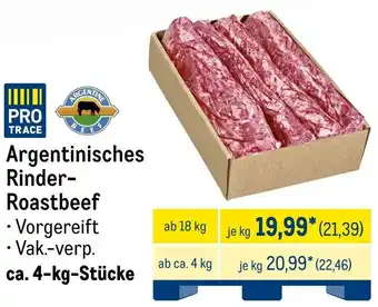 METRO Argentinisches Rinder- Roastbeef Angebot