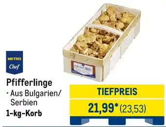 METRO METRO Chef Pfifferlinge Angebot