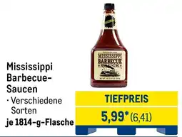 METRO Mississippi Barbecue- Saucen Angebot