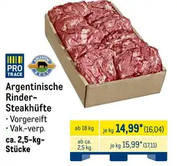 METRO Argentinische Rinder- Steakhüfte Angebot