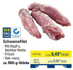 METRO Schweinefilet Angebot
