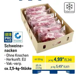 METRO Schweinenacken Angebot