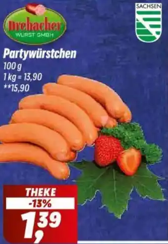 Simmel Drebacher Partywürstchen Angebot