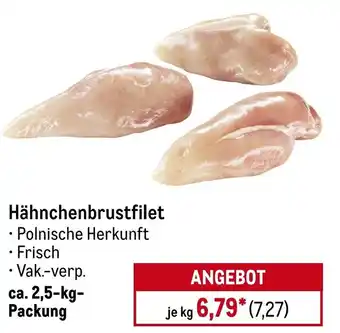 METRO Hähnchenbrustfilet Angebot