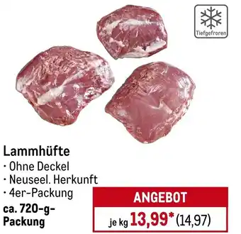 METRO Lammhüfte Angebot