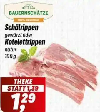 Simmel BAUERNSCHÄTZE Schälrippen oder Kotelettrippen Angebot