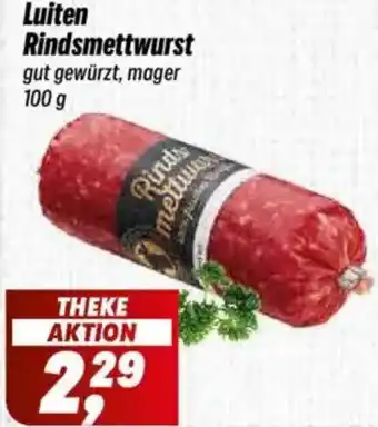Simmel Luiten Rindsmettwurst Angebot