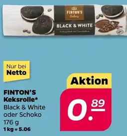 NETTO FINTON'S Keksrolle Angebot