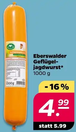 NETTO Eberswalder Geflügeljagdwurst Angebot