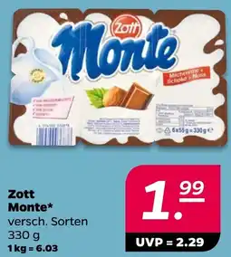 NETTO Zott Monte Angebot