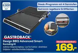 Euronics Gastroback design bbq advanced smart kontaktgrill Angebot