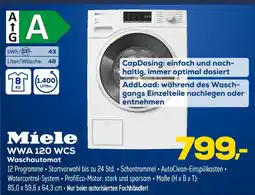 Euronics Miele wwa 120 wcs waschautomat Angebot
