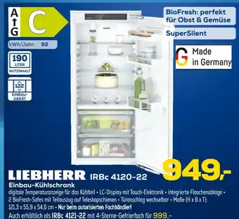 Euronics Liebherr irbc 4120-22 Angebot