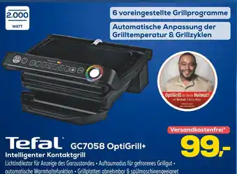 Euronics Tefal gc7058 optigrill+ Angebot