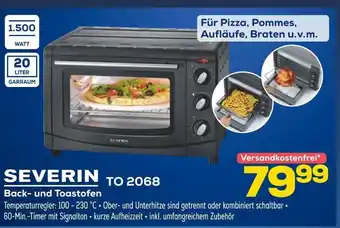 Euronics Severin back- und toastofen Angebot
