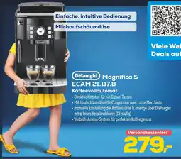 Euronics Delonghi magnifica s ecam 21.117.b kaffeevollautomat Angebot