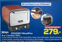 Euronics Ninja oo101eu woodfire 8-in-1 outdoor-ofen Angebot